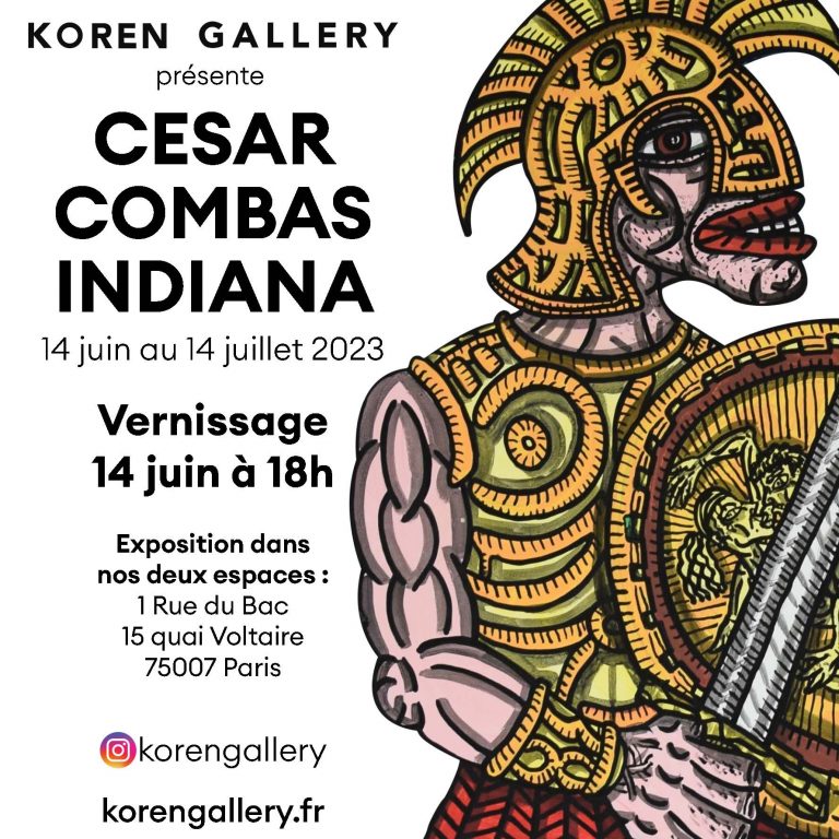 COMBAS / CESAR / INDIANA à la Koren Gallery